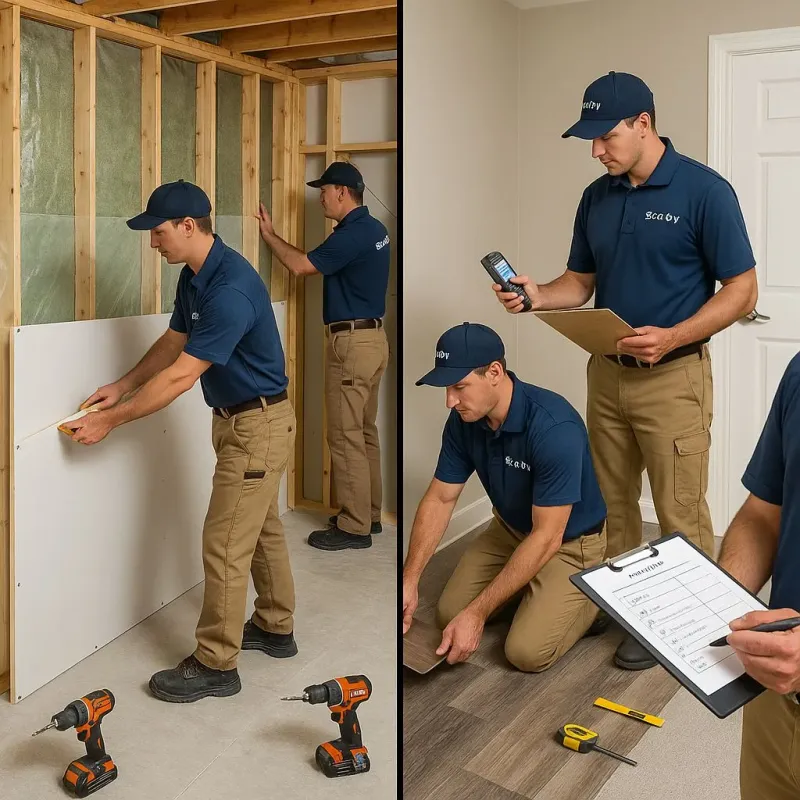 Repairs and Reconstruction process in Billerica, MA